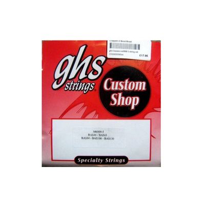 GHS Cuerdas para bajo