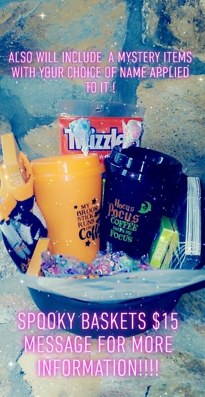 Spooky basket