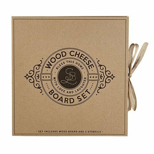 Cheese Board Set Book Box