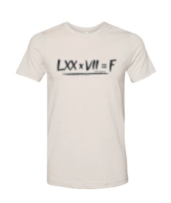 LXX X VII = F