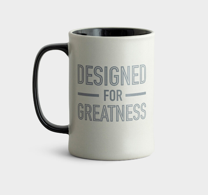 Designed for Greatness mug