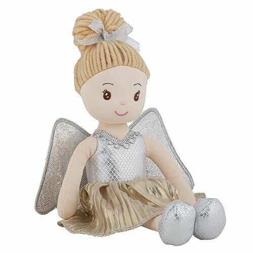 Silver Angel Doll