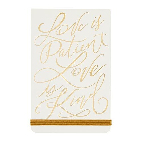 Love is Patient notepad