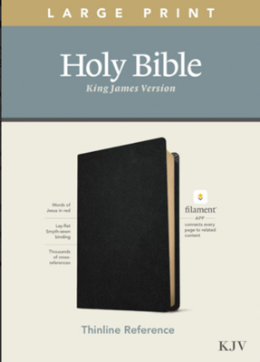 KJV Thinline Reference Bible, Filament Enabled Edition | Genuine Leather, 10.25 Text Size