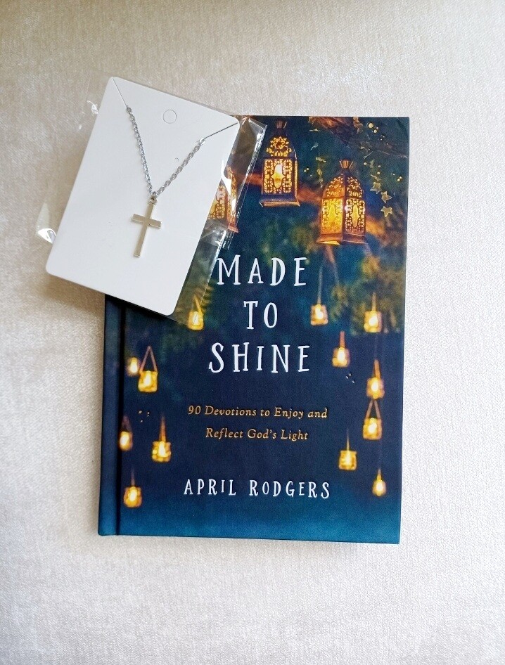 Made To Shine Devotional + Cross Necklace