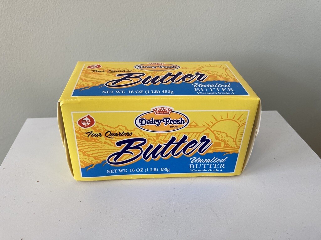 Butter, Unsalted - Dairy Fresh 1#