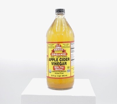 Vinegar, Apple Cider, OG - Bragg 32oz