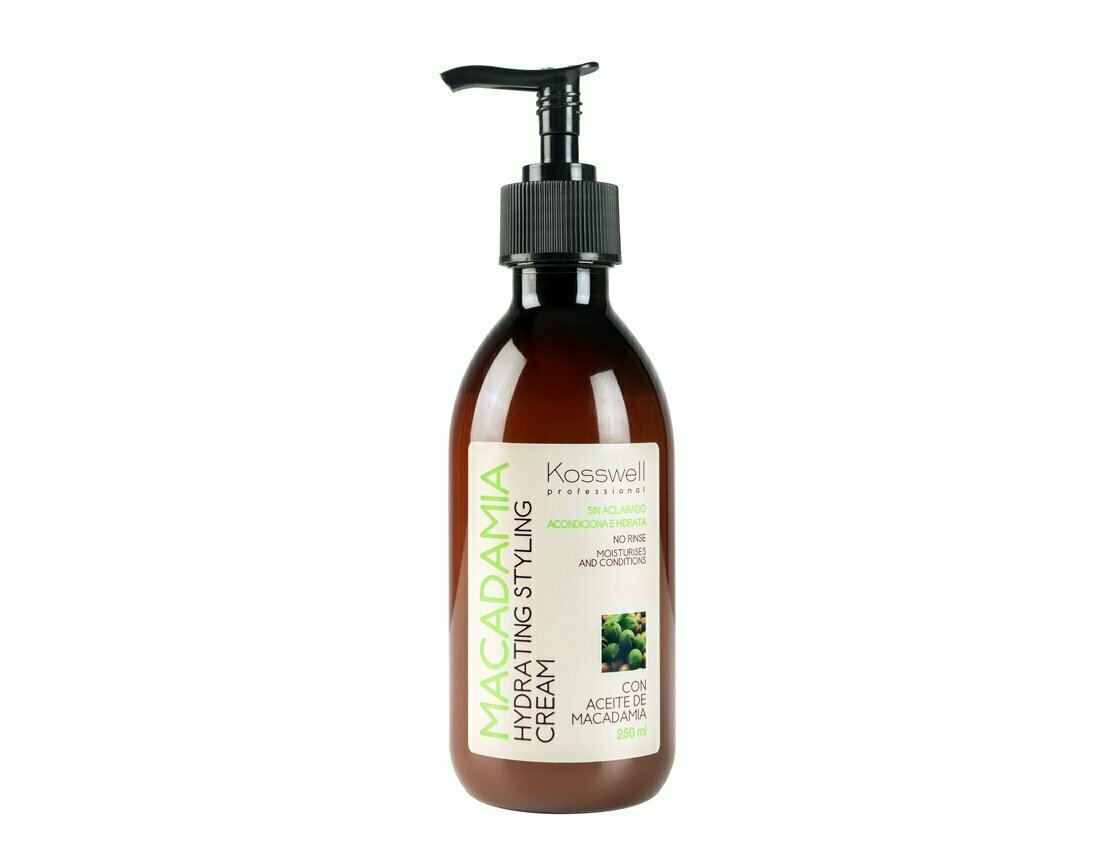 Kosswell Macadamia Hydrating Styling Cream 250ml