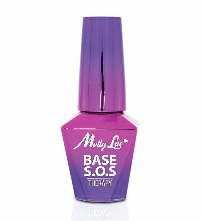 Molly Lac Base para Esmalte Semipermanente SOS Therapy 10ml
