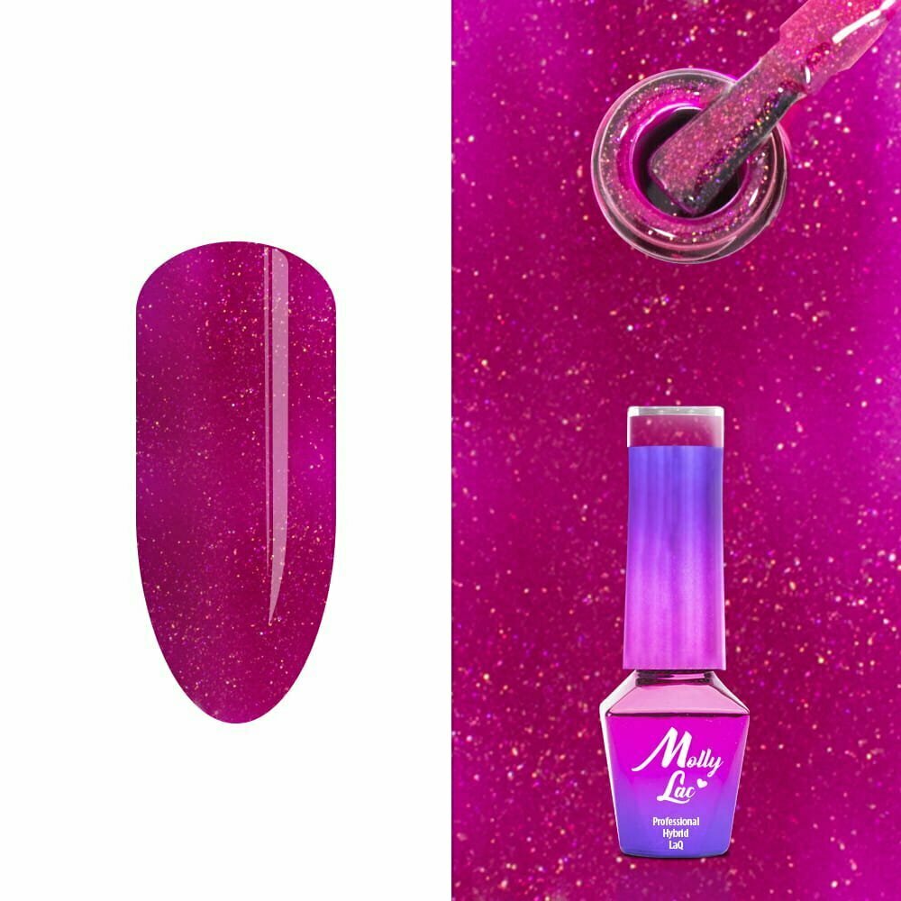 Molly Lac Esmalte Semipermanente 10ml Color 232 Glowing Time Fortune Teller