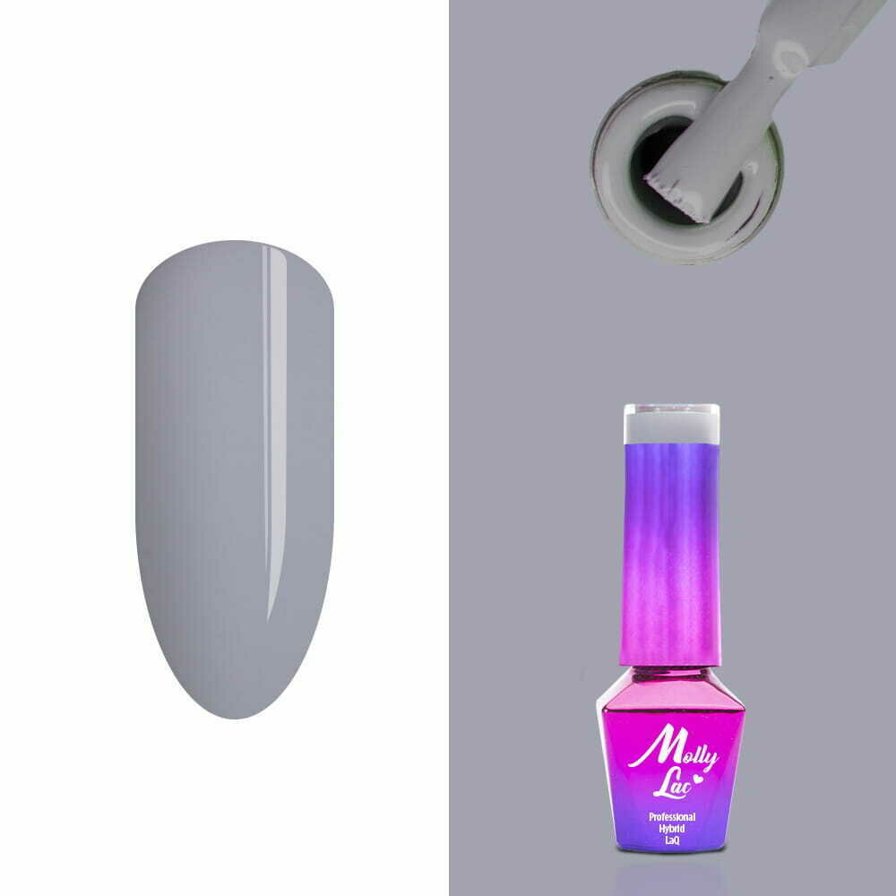 Molly Lac Esmalte Semipermanente 10ml Color 346 Fashion Outfit Silence