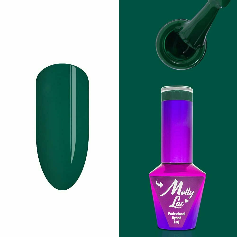 Molly Lac Esmalte Semipermanente 10ml Color 45 Elite Women Femme Fatale