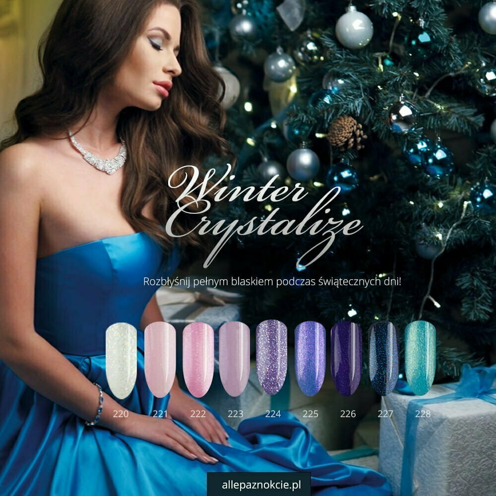 Molly Lac Esmaltes Semipermanentes Colección Winter Crystalize