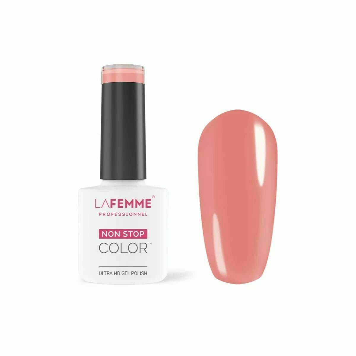 Non-Stop Color Esmalte Gel UV/LED  8g Color H119 Fantasy Rose