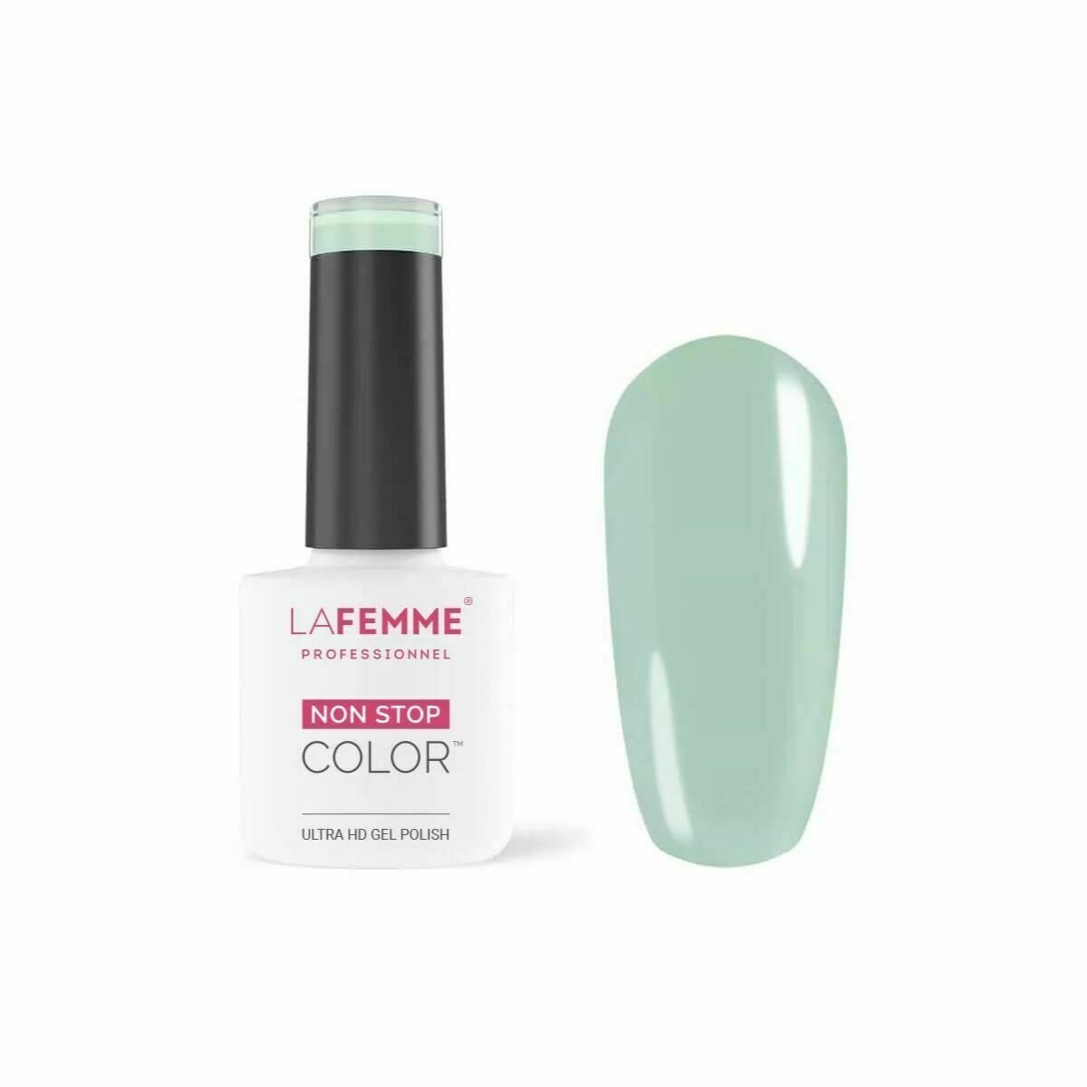 Non-Stop Color Esmalte Gel UV/LED  8g Color H171 Fresh Mint