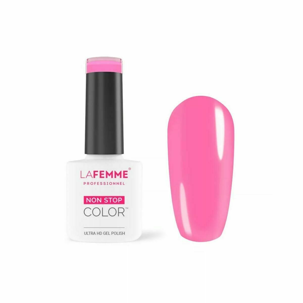 Non-Stop Color Esmalte Gel UV/LED  8g Color H206 Party Girl