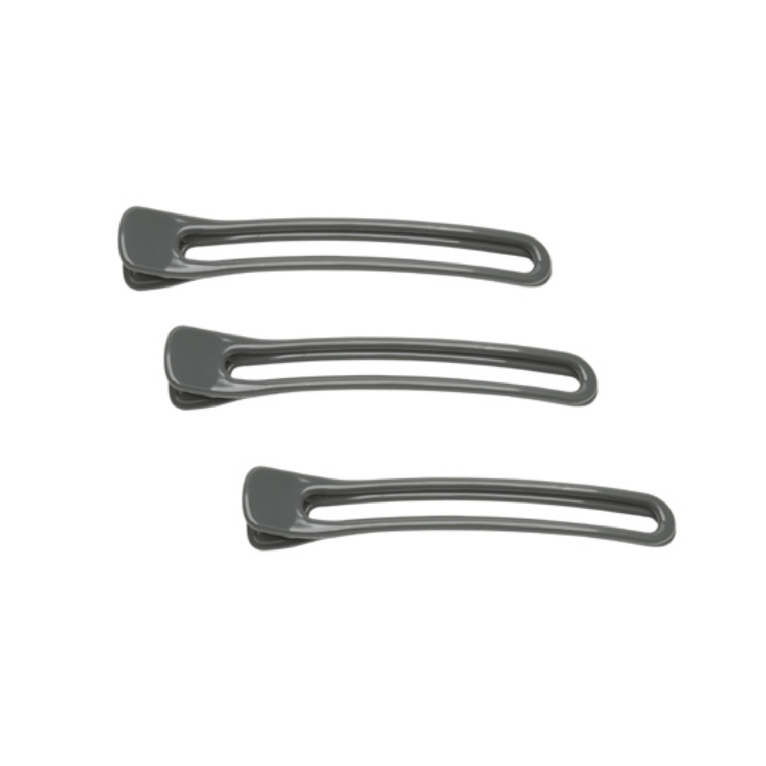 Pinza Separamechas grande paquete 3 unidades 15cm Gris