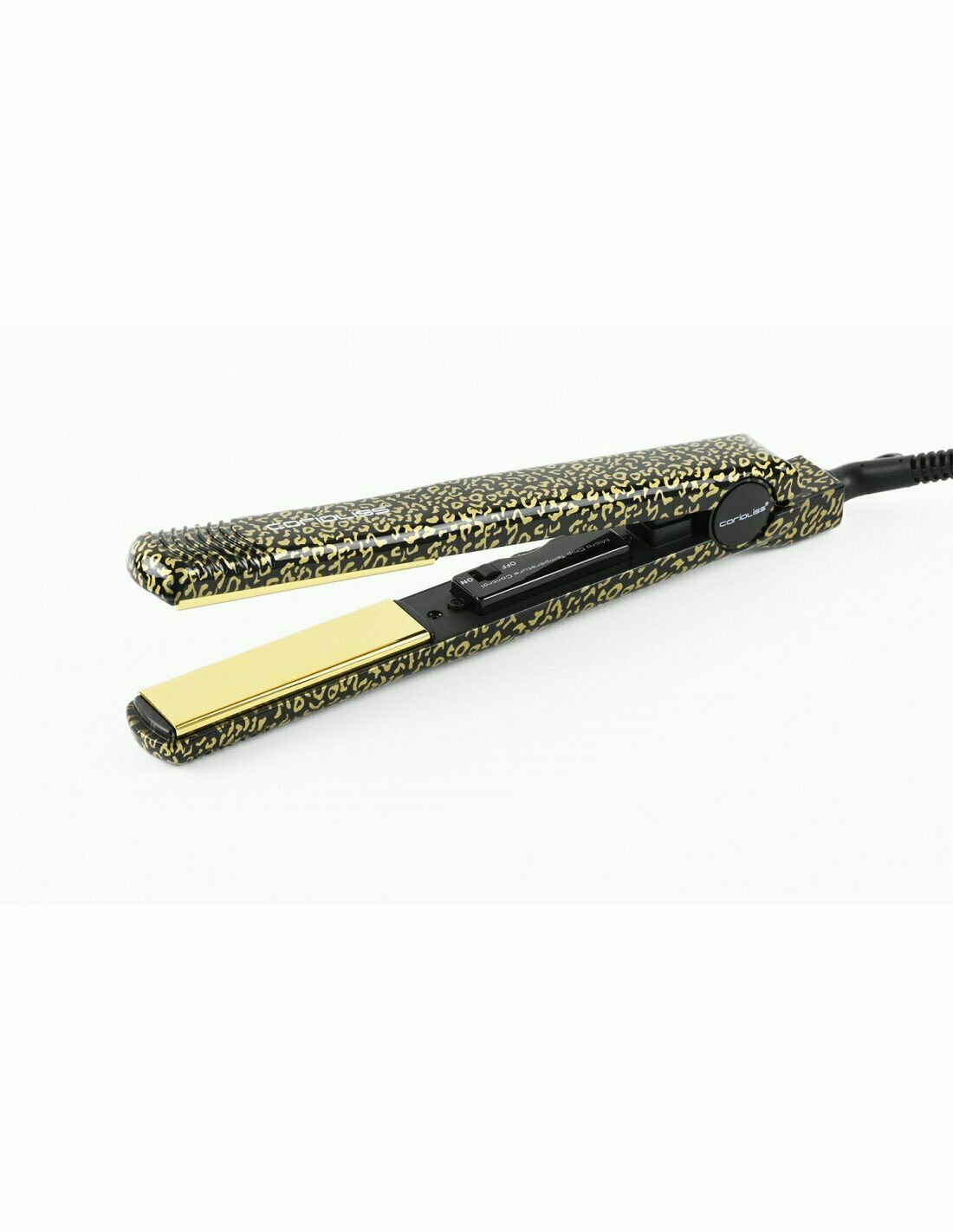 Plancha de Pelo Corioliss C Style Leopard Gold