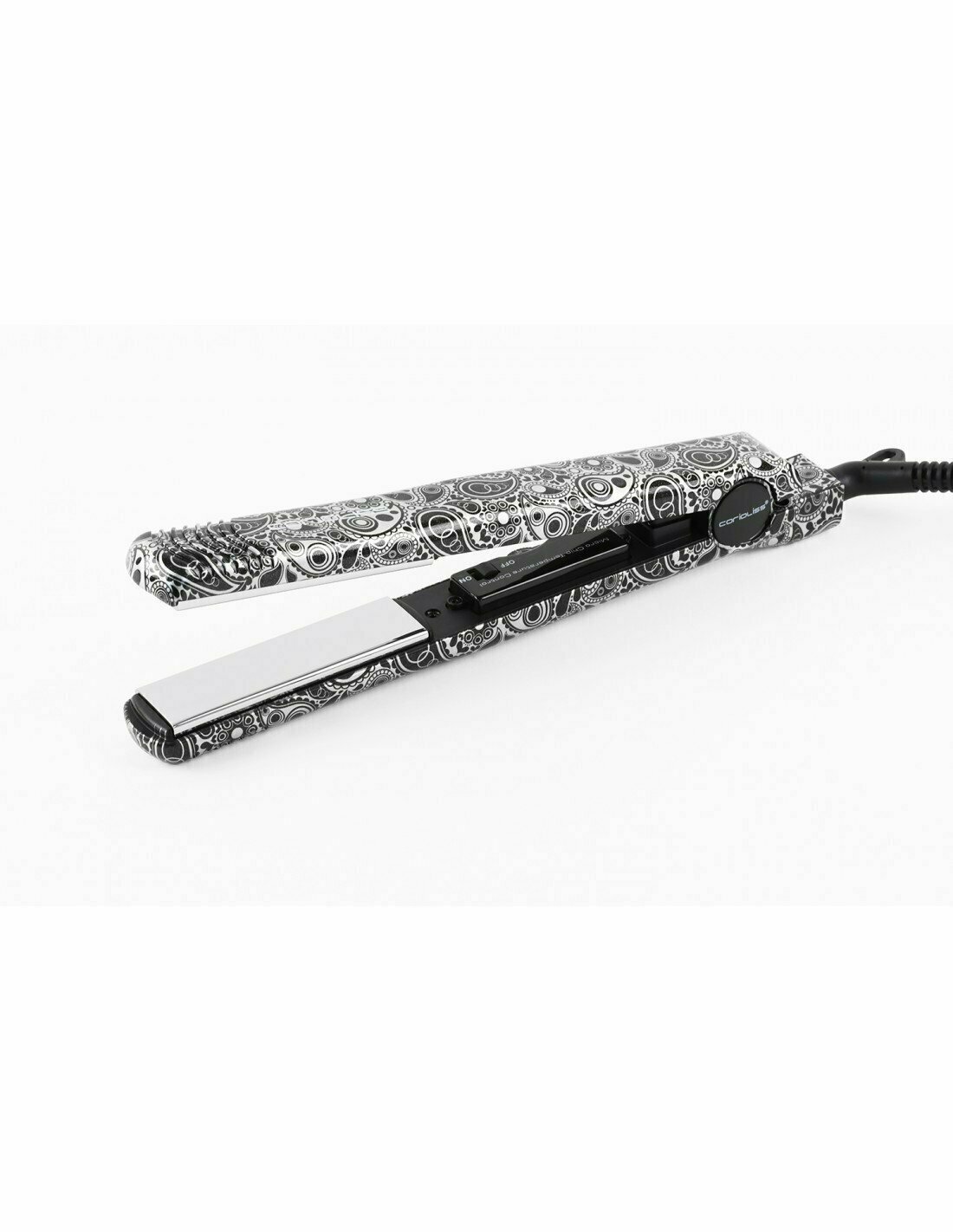 Plancha de Pelo Corioliss C Style Paisley Silver