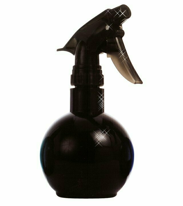 Pulverizador Bola 340ml color Negro translúcido