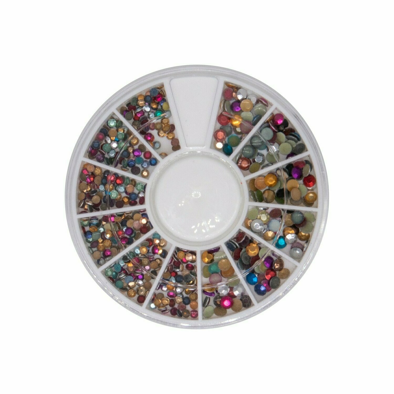 Rueda Diamantes Imitación Para Uñas Mix 28896