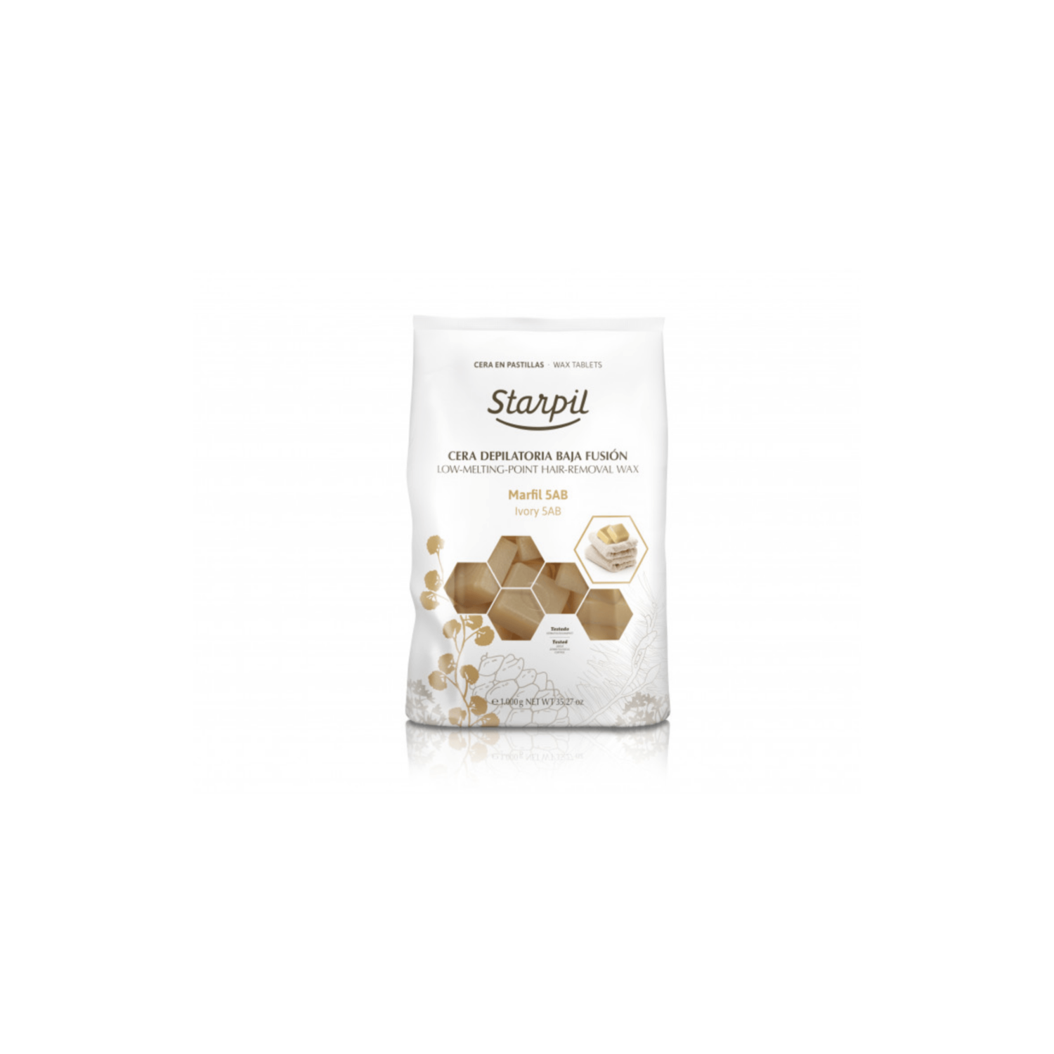 Starpil Cera Marfil 5 Abejas bolsa 1kg