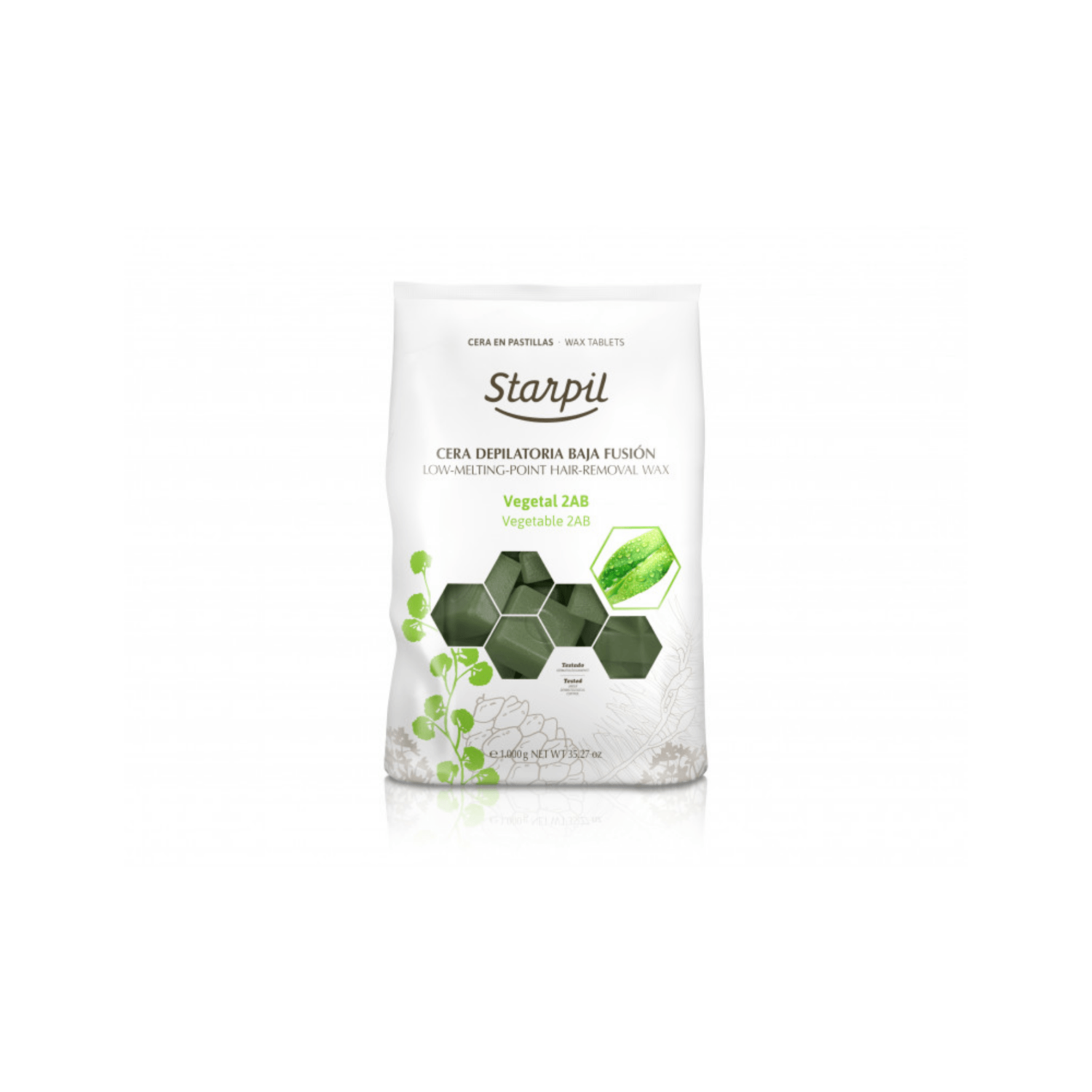 Starpil  Cera Vegetal 2 Abejas Bolsa 1kg