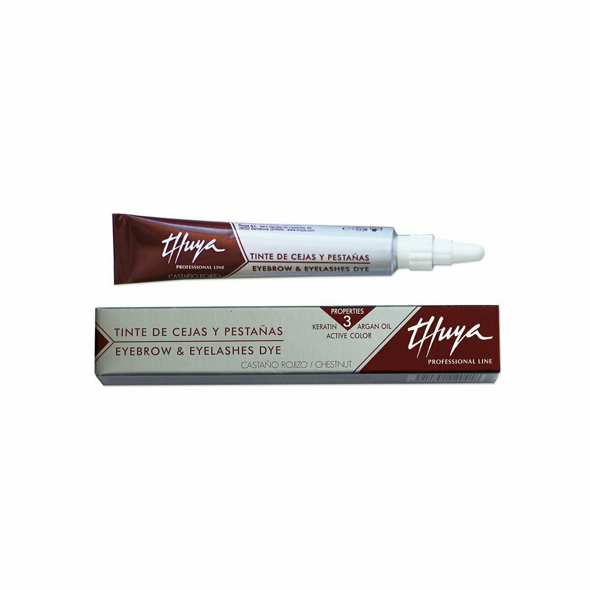 Thuya Tinte de Cejas y Pestañas Castaño Rojizo 14ml