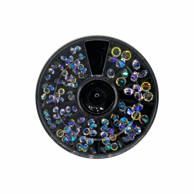 Rueda Diamantes Imitación Para Uñas Mix 28922 #01