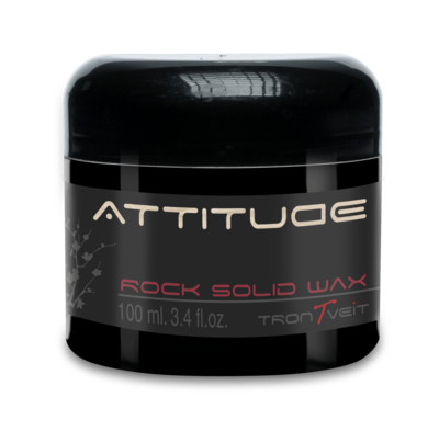 Attitude Rock Solid Wax Cera de Peinado de Fijación Fuerte 100ml