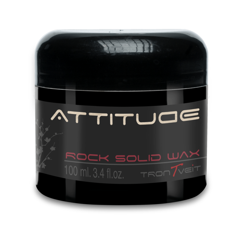 Attitude Rock Solid Wax Cera de Peinado de Fijación Fuerte 100ml