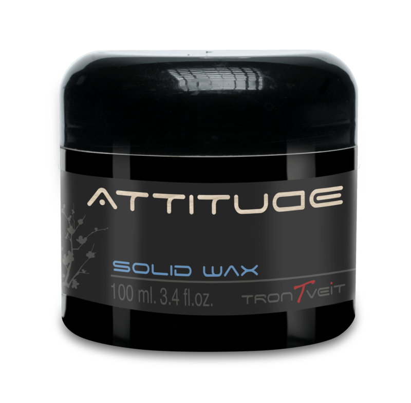 Attitude  Solid Wax Cera de Peinado Fijación Fuerte Brillo Medio 100ml