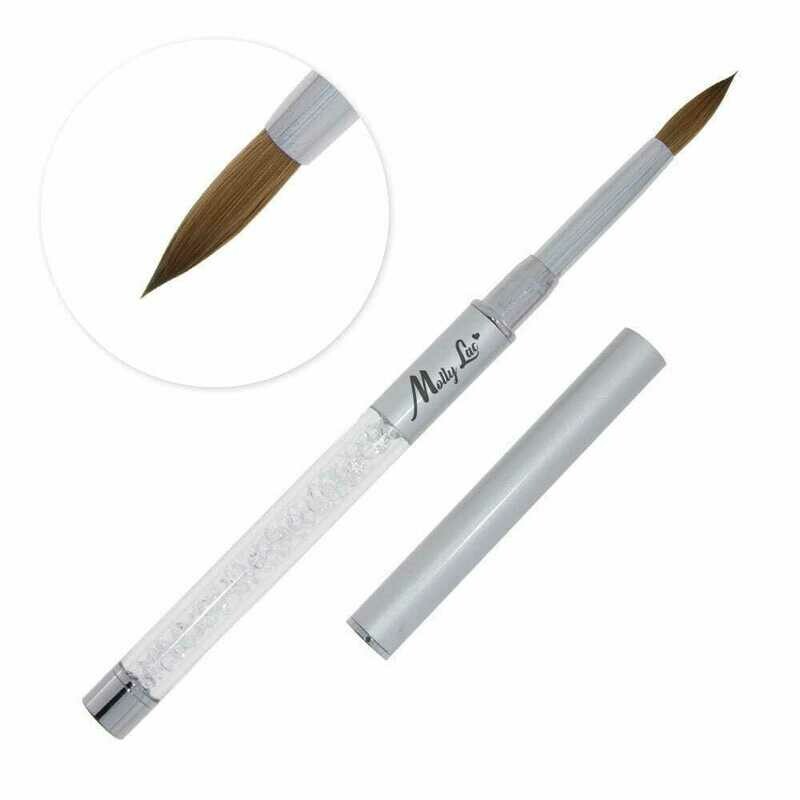 Molly Lac Pincel para Uñas Acrílicas Kolinsky nº 10
