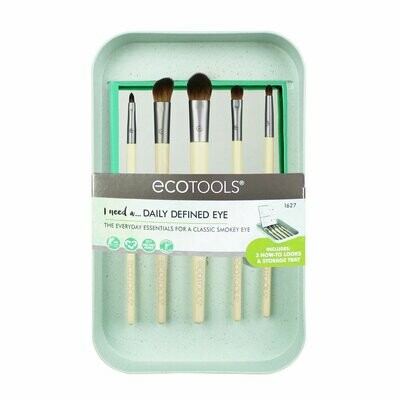 Ecotools Daily Defined Eye Kit de pinceles para maquillaje de ojos