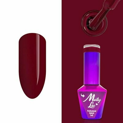 Molly Lac Esmalte Semipermanente 10ml Color 41 Elite Women Burgundy