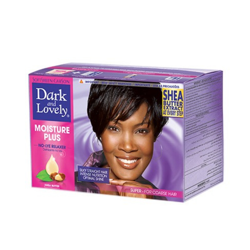 Dark&Lovely Moisture Plus Relaxer Kit Súper Desrizante Cabello Grueso (sólo online)