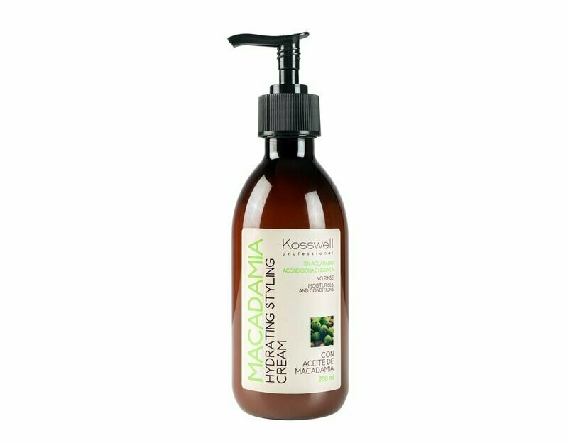 Kosswell Macadamia Hydrating Styling Cream 250ml