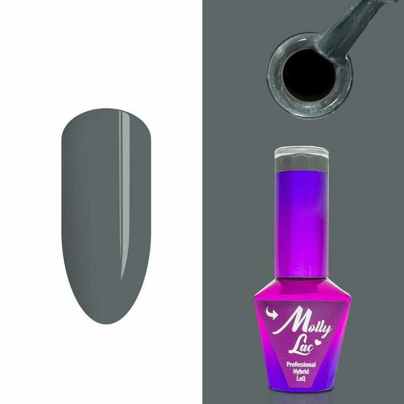 Molly Lac Esmalte Semipermanente 10ml Color 100 Pure Nature Silence
