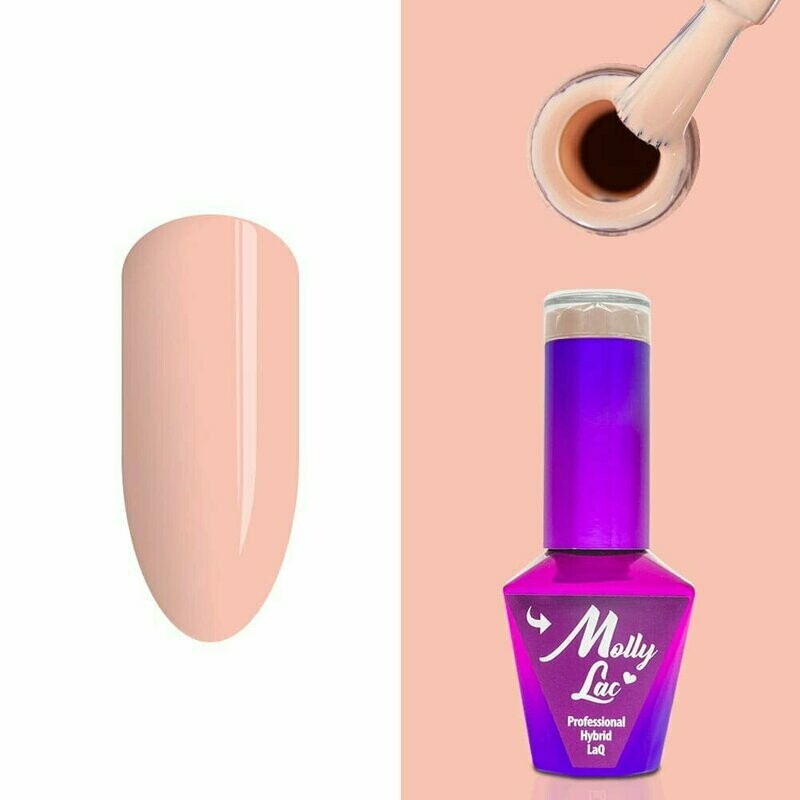 Molly Lac Esmalte Semipermanente 10ml Color 126 Milky Muffin Yoghurt