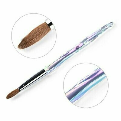 Pincel Kolinsky para Uñas Acrílicas #6 Pincel Kolinsky para Uñas Acrílicas #6