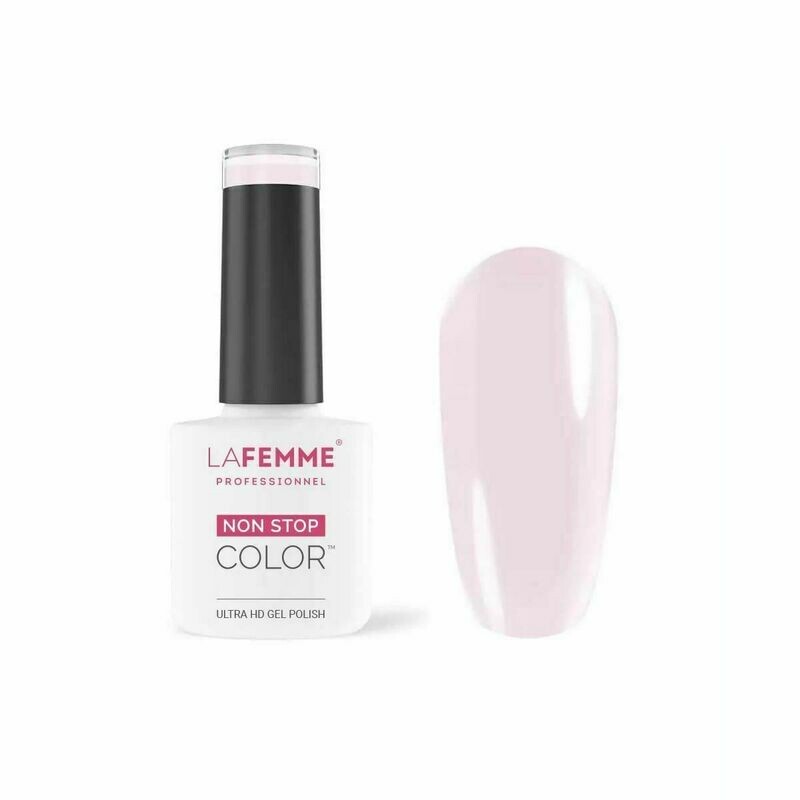 Non-Stop Color Esmalte Gel UV/LED  8g Color H108 Ballerina