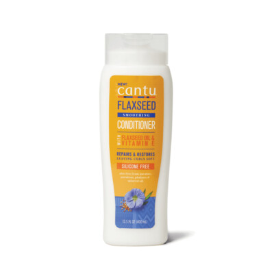Cantu Flaxseed Smoothing Leave-in Or Rinse Out Conditioner 400ml