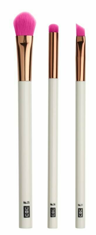 UBU Smokey Eye Brush Set Kit de 3 pinceles para ojos