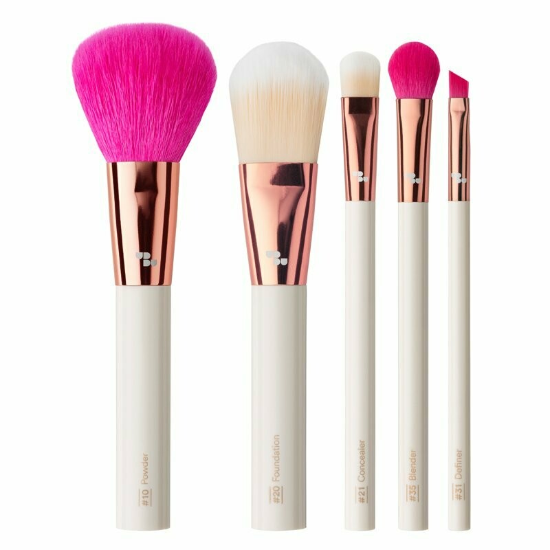 UBU Famous Five Set de 5 brochas maquillaje de ojos y rostro