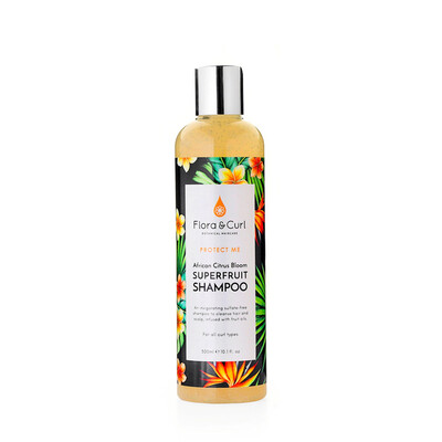Flora & Curl African Citrus Superfruit Hair Shampoo 300ml