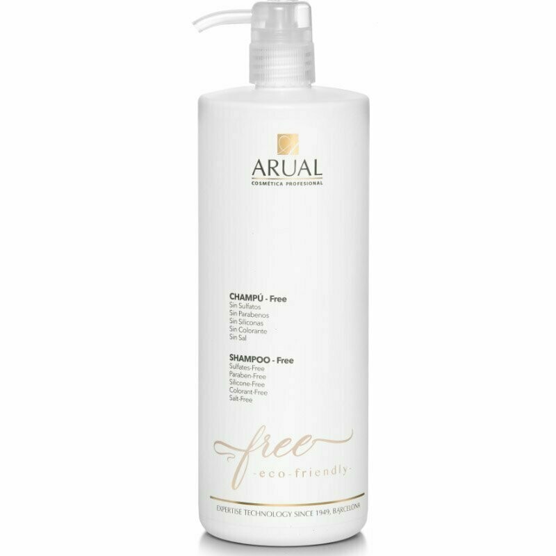 Arual Champú FREE sin sulfatos ni siliconas 1000ML