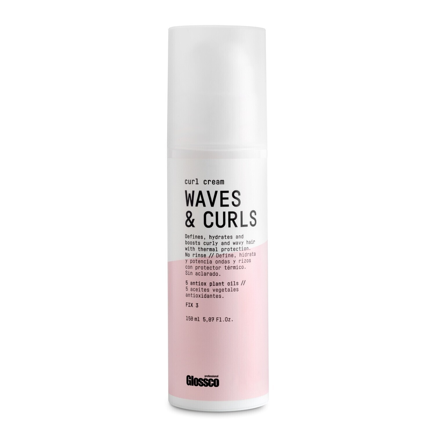 Glossco Waves&Curls Gel Crema Activador de Rizos en Fuerza 3 150ml