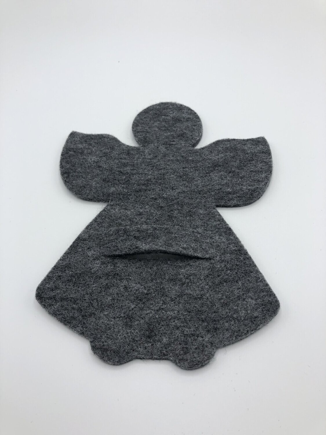 Porte-couverts en feutre 'Angel' (4 pièces)