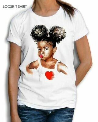 African Baby Print Cotton T-shirt African Baby Print Cotton T-shirt