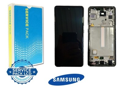 DISPLAY SAMSUNG A52s 5G- A528 BLACK - SERVICE PACK